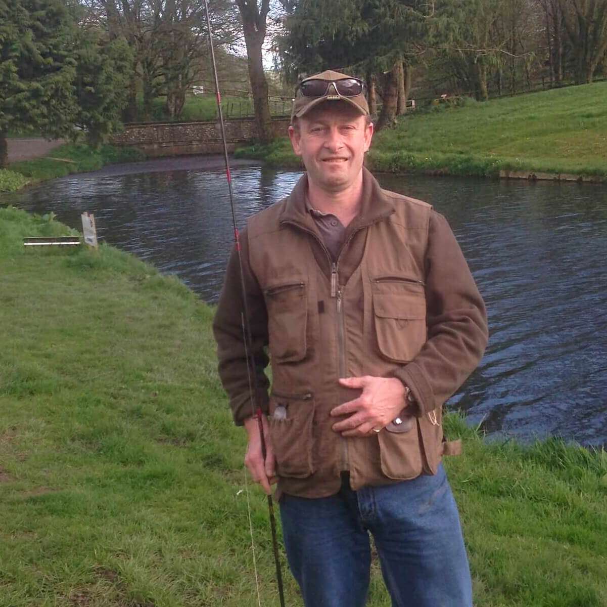 Butler Country Estates owner and passionate fly fisherman, Richard Butler.