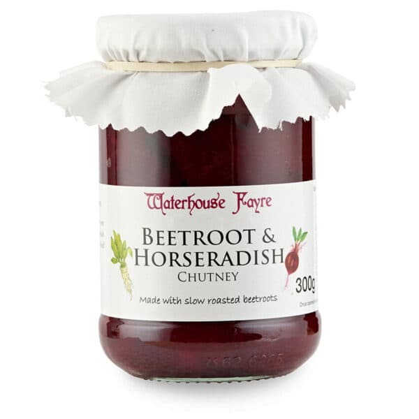 beetroot. & horseradish chutney