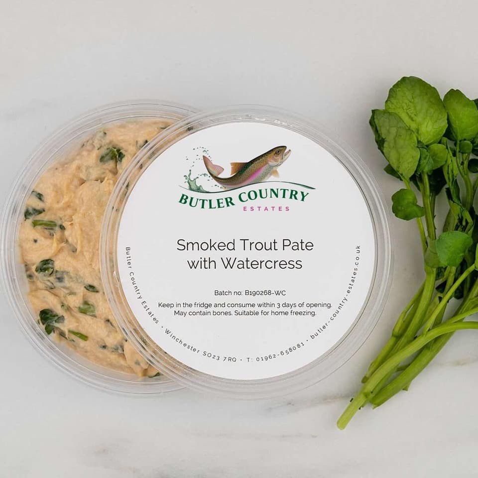 smoked trout pate new logo