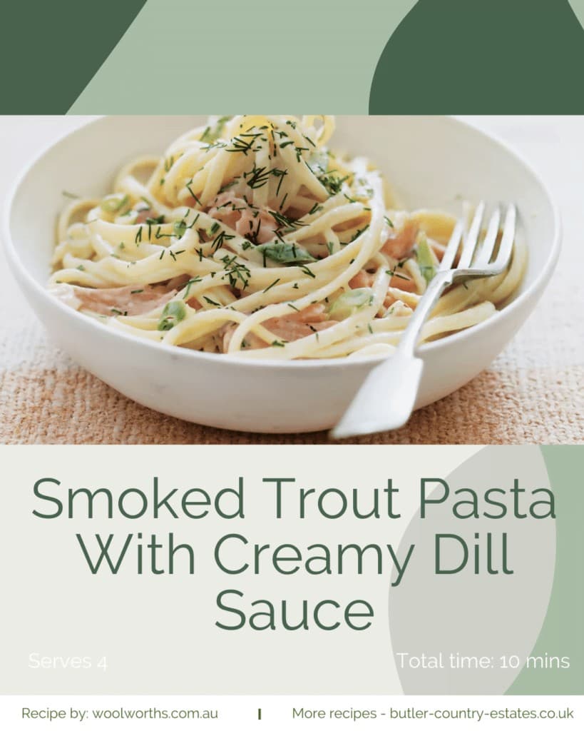 trout pasta